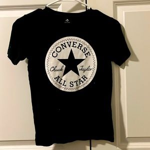 Black and White Converse All Star Shirt